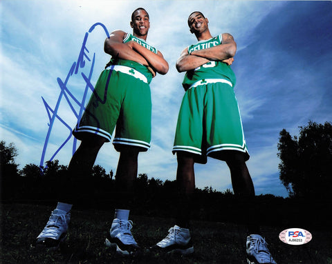 JARED SULLINGER signed 8x10 photo PSA/DNA Boston Celtics Autographed