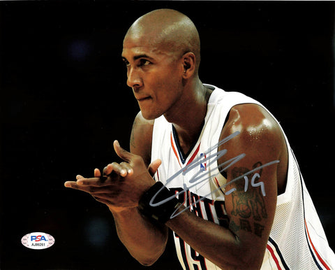 Raja Bell signed 8x10 photo PSA/DNA Charlotte Bobcats Autographed