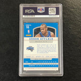 2012-13 Panini Basketball #16 Arron Afflalo Signed Card AUTO PSA/DNA Slabbed Magic