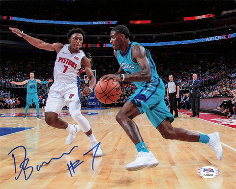 Dwayne Bacon signed 8x10 photo PSA/DNA Charlotte Hornets Autographed