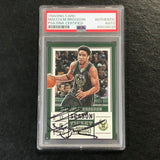 2017-18 Contenders Draft Picks #38  Malcolm Brogdon Signed Card AUTO PSA/DNA Slabbed Bucks