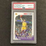 2019-20 NBA Hoops #272 Kentavious Caldwell-Pope Signed Card AUTO 10 PSA Slabbed Lakers