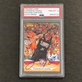 2009-10 Panini #39 Thaddeus Young Signed Card AUTO 10 PSA Slabbed 76ers