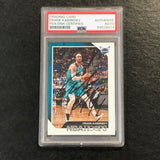 2018-19 NBA Hoops #129 Frank Kaminsky Signed Card AUTO PSA Slabbed Hornets