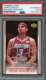 2007-08 Upper Deck First Edition #222 Jared Dudley Signed Card AUTO PSA Slabbed