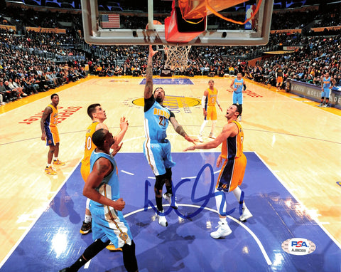 Wilson Chandler signed 8x10 photo PSA/DNA Denver Nuggets Autographed