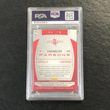 2013-14 Totally Certified Materials #75 Chandler Parsons Signed Relic Card AUTO PSA/DNA Slabbed Rockets