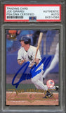 1998 Pacific Crown Collection #148 Joe Girardi Signed Card PSA Slabbed Auto Yankees