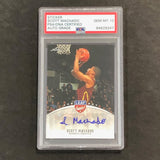 2012-13 Leaf Basketball #SM1 Scott Machado Signed Card AUTO 10 PSA Slabbed Brazil