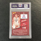 2015-16 Contenders Draft Picks #2 Aaron Gordon Signed Card AUTO PSA Slabbed Arizona