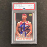 2007-08 Upper Deck First Edition #222 Jared Dudley Signed Card AUTO 10 PSA Slabbed Boston College Eagles