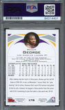2004 Topps #176 Devean George Signed Card AUTO PSA Slabbed