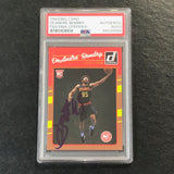 2016-17 Panini Donruss #168 Deandre Bembry Signed Card AUTO PSA Slabbed RC Hawks