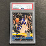 2010-11 Panini Donruss #154 Marvin Williams signed Auto Card PSA/DNA Slabbed Hawks
