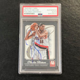 2012-13 Elite Basketball #112 Nicolas Batum Signed Card AUTO PSA Slabbed Trail Blazers