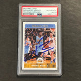 2017-18 Panini NBA Hoops #143 Emmanuel Mudiay Signed Card AUTO PSA Slabbed Nuggets