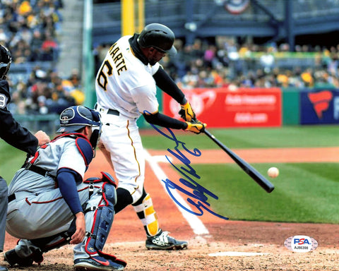 STARLING MARTE signed 8x10 photo PSA/DNA Pittsburgh Pirates Autographed