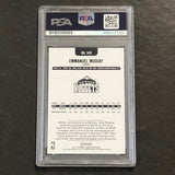 2017-18 Panini NBA Hoops #143 Emmanuel Mudiay Signed Card AUTO PSA Slabbed Nuggets