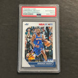 2019-20 Panini NBA Hoops #124 Emmanuel Mudiay Signed Card AUTO PSA Slabbed Jazz