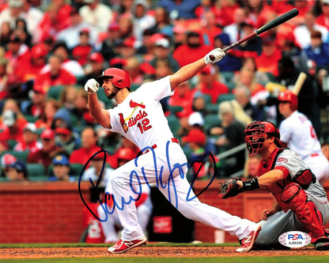 Paul DeJong signed 8x10 photo PSA/DNA St. Louis Cardinals Autographed