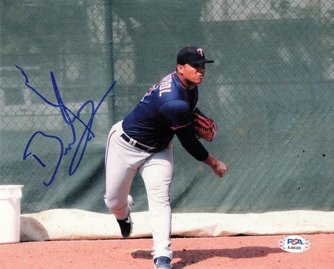 Brusdar Graterol signed 8x10 photo PSA/DNA Minnesota Twins Autographed