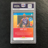 2017-18 Panini Status Rookie Credentials #24 HARRY GILES Signed Card AUTO  PSA Slabbed RC Kings