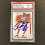 2008-09 SP AUTHENTIC #40 LaMarcus Aldridge Signed Card AUTO 10 PSA Slabbed Trail Blazers