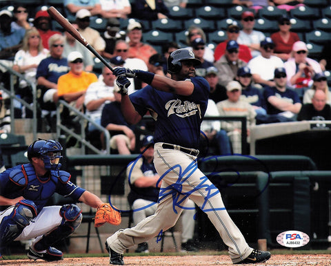 CLIFF FLOYD signed 8x10 photo PSA/DNA San Diego Padres Autographed