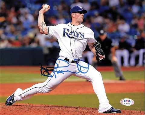 KYLE FARNSWORTH signed 8x10 photo PSA/DNA Autographed Tampa Bay Rays