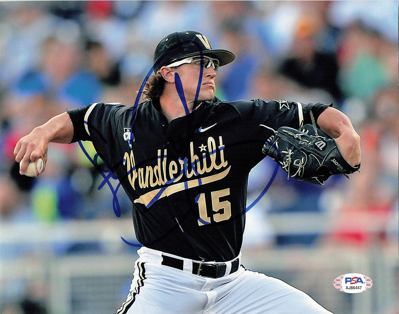 CARSON FULMER signed 8x10 photo PSA/DNA Autographed Vanderbilt