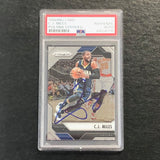 2016-17 Panini Prizm #190 C.J. Miles Signed Card PSA Slabbed Pacers