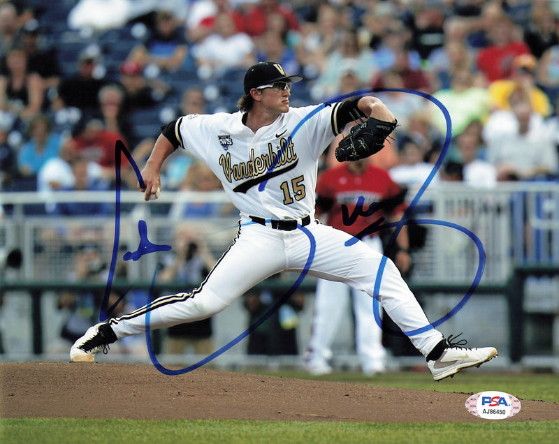 CARSON FULMER signed 8x10 photo PSA/DNA Autographed Vanderbilt