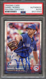 2015 Topps Baseball #217 Daniel Norris Signed Card PSA Slabbed Auto