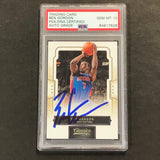 2009-10 Classics Basketball #42 Ben Gordon Signed Card AUTO 10 PSA Slabbed Pistons