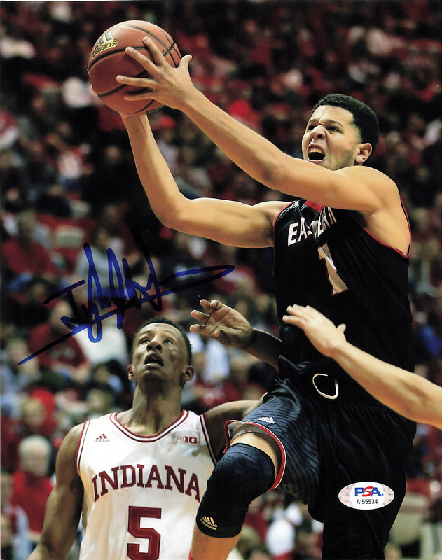 Tyler Harvey signed 8x10 photo PSA/DNA Eastern Washington Eagles Autographed