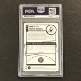 2021-22 NBA Hoops #51 Monte Morris Signed Card AUTO 10 PSA Slabbed Nuggets