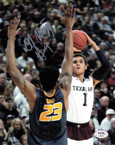 D.J. HOGG Signed 8x10 Photo PSA/DNA Texas A&M Aggies Autographed