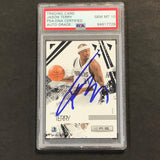 2009-10 Panini Rookies & Stars #20 Jason Terry Signed Card AUTO 10 PSA/DNA Slabbed Mavericks