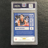 2017-18 Contenders Draft Picks #22 Frank Jackson Signed Card AUTO PSA Slabbed Duke