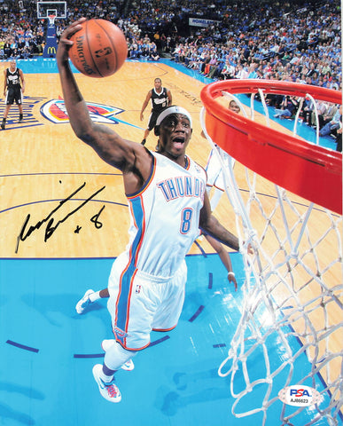 RONNIE BREWER signed 8x10 photo PSA/DNA Oklahoma City Thunder Autographed