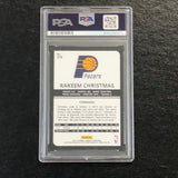 2015-16 Panini Complete #318 Rakeem Christmas Signed Card AUTO PSA Slabbed RC Pacers