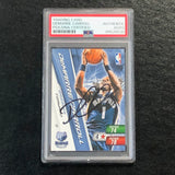 2011 Adrenalyn XL Demarre Carroll Signed Card AUTO PSA Slabbed Grizzlies