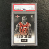 2013-14 Panini HRX #9 ISAIAH CANAAN Signed Card AUTO PSA Slabbed RC Rockets