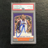 2012-13 Panini #30 Channing Frye Signed Card AUTO PSA Slabbed Suns