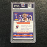 2012-13 Panini #30 Channing Frye Signed Card AUTO PSA Slabbed Suns