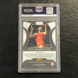 2019-20 Panini Prizm Draft Picks #82 Nickeil Alexander-Walker Signed Card AUTO PSA Slabbed RC Virginia Tech