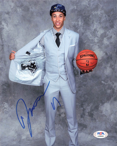 Dante Exum signed 8x10 photo PSA/DNA Utah Jazz Autographed