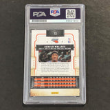 2009-10 Panini Classics #72 Gerald Wallace Signed Card AUTO 10 PSA Slabbed Bobcats