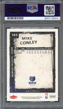 2009 Fleer #189 Mike Conley signed Card Auto 10 PSA Slabbed Grizzlies