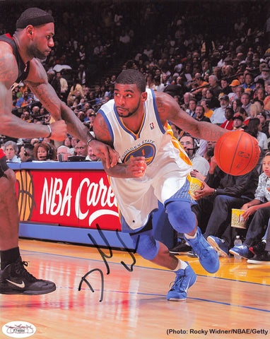 Dorell Wright signed 8x10 photo JSA Golden State Warriors Autographed